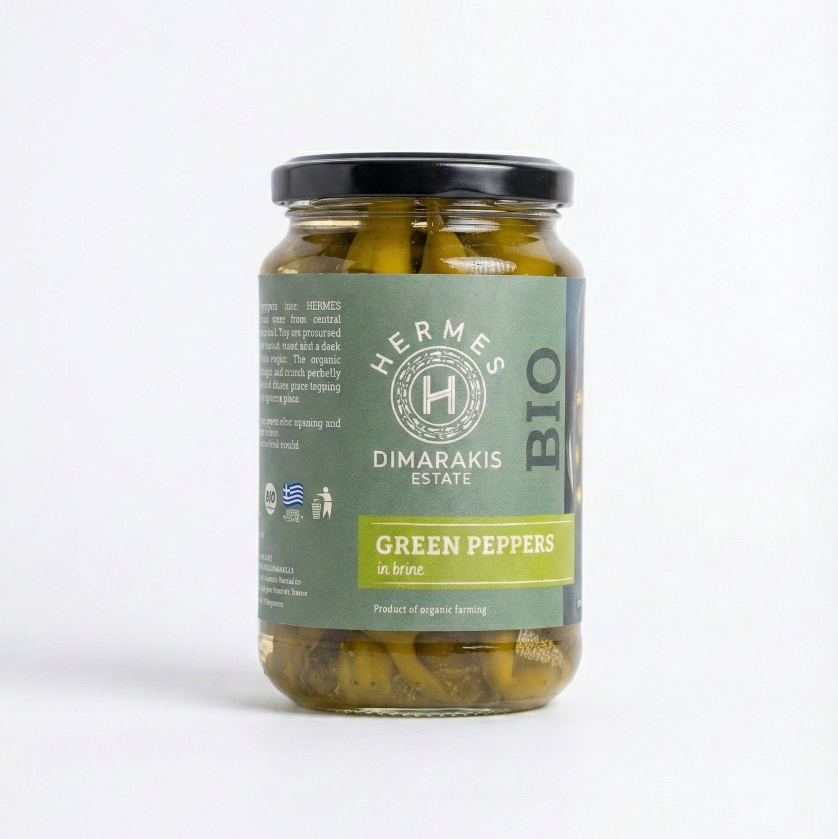 Gröna paprikor - I saltlake