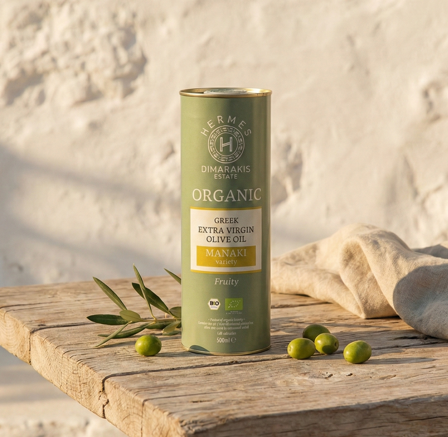 Extra jungfruolivolja - Manaki - 500ml