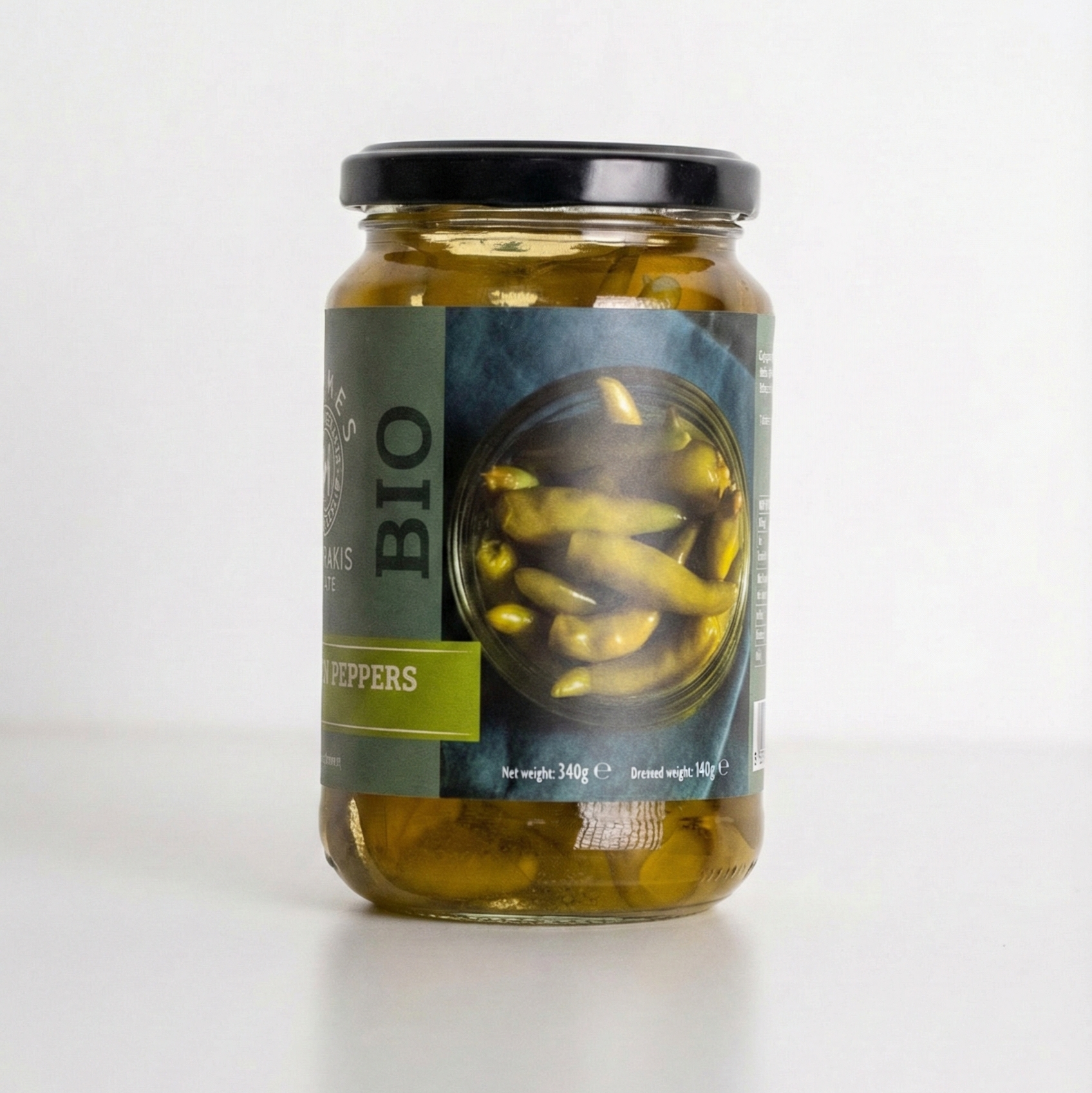 Gröna paprikor - I saltlake