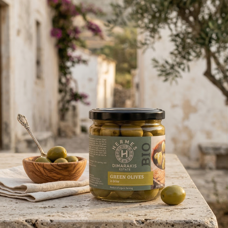 Gröna oliver - i saltlake — view 2